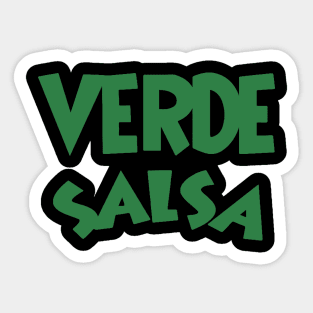 Halloween Hot Sauce Green Sticker